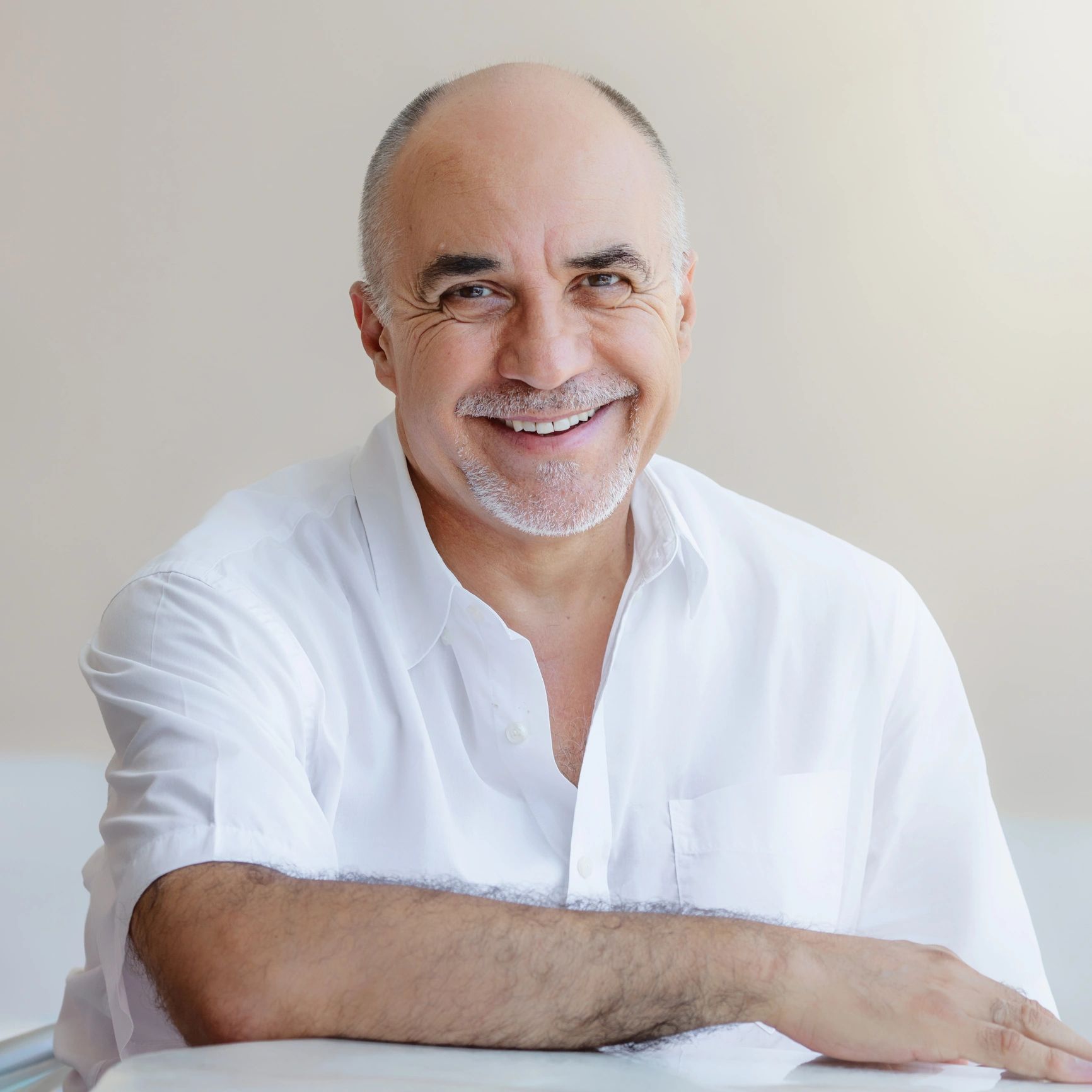 Portrait of smiling senior patient