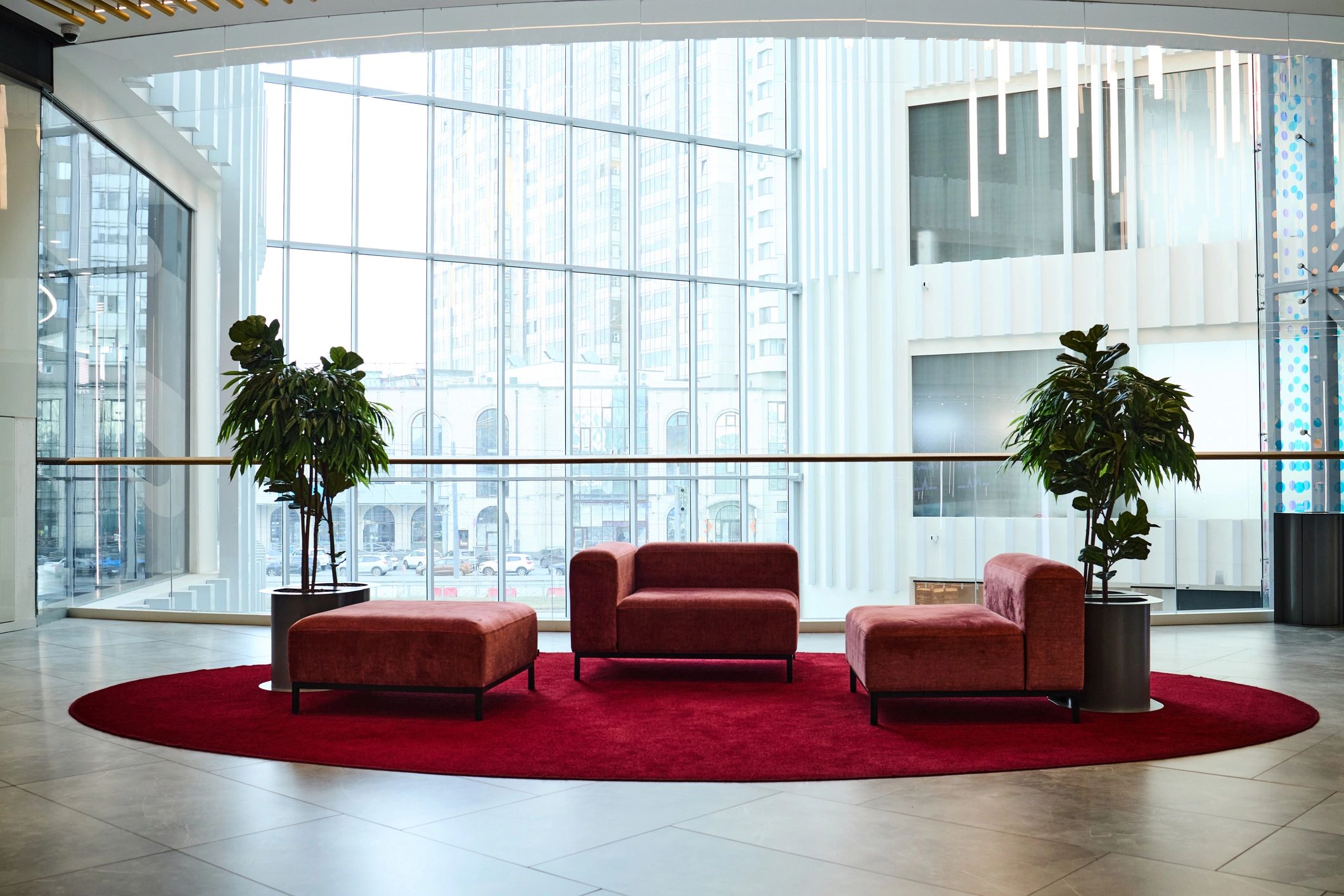 Modern, welcoming dental office reception area